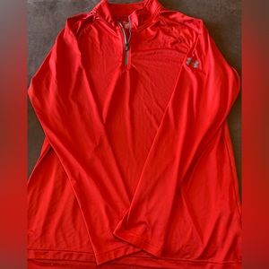 Under Armour heatgear, Men’s, XL, light weight 1/4 zip pullover.